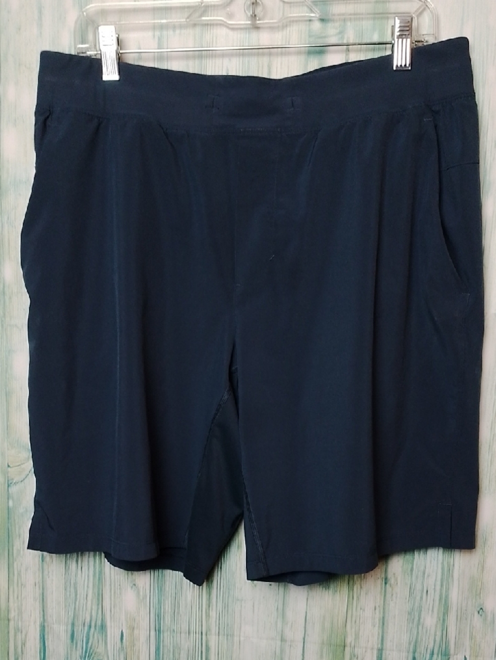 lululemon athletica T.H.E. Linerless Shorts Iron Blue XL